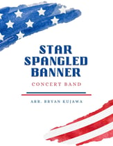 Star Spangled Banner Concert Band sheet music cover